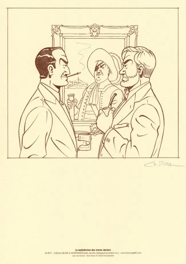 Autre de l'album Blake et Mortimer La Malédiction des trente deniers