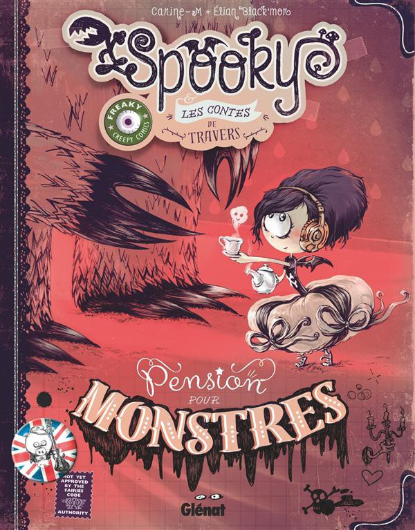 Couverture de l'album Spooky & les contes de travers Tome 1 Pension pour monstres