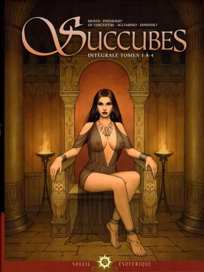 Couverture de l'album Succubes Intégrale Tomes 1 à 4