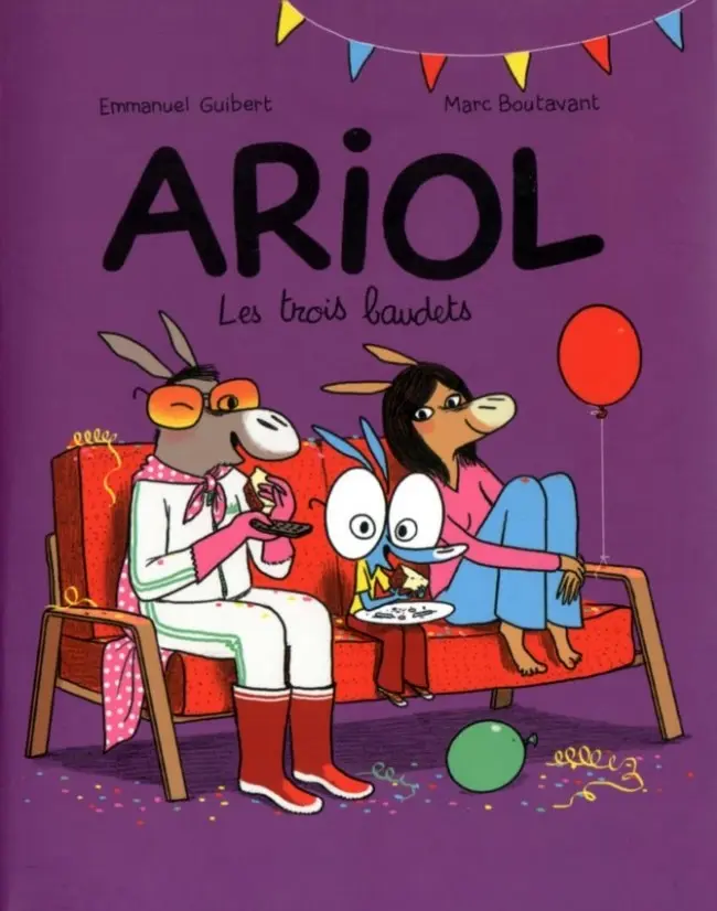 Couverture de l'album Ariol Tome 8 Les trois baudets