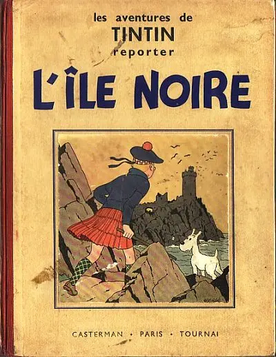 Couverture de l'album Tintin Tome 7 L'Île noire