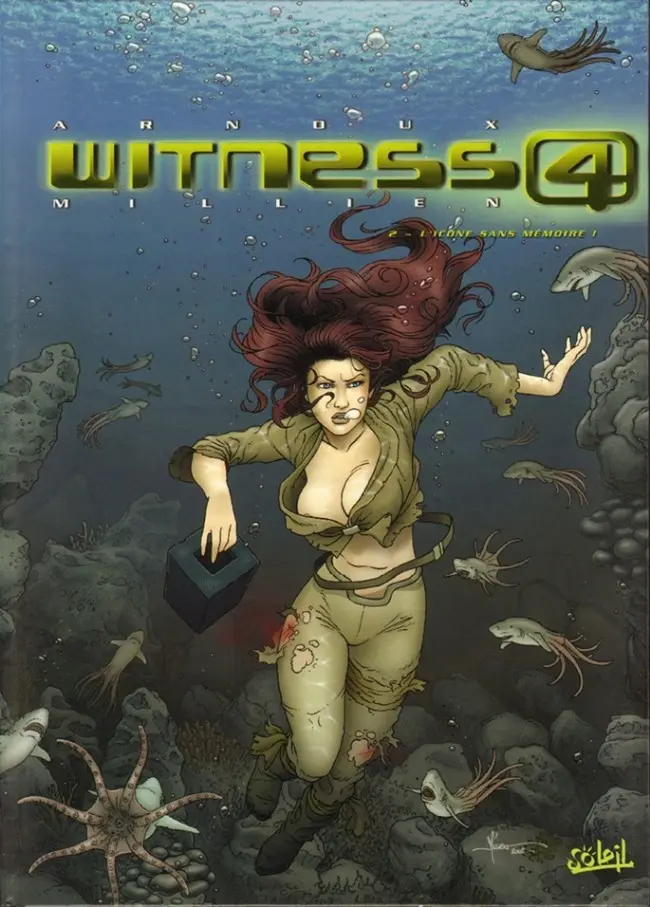Couverture de l'album Witness 4 Tome 2 L'icône sans mémoire !