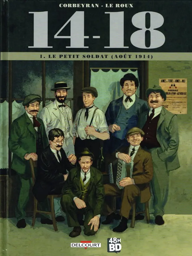 Couverture de l'album 14-18 Tome 1 Le petit soldat (août 1914)