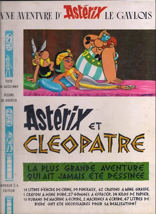 Couverture de l'album Astérix Tome 6 Astérix et Cléopâtre