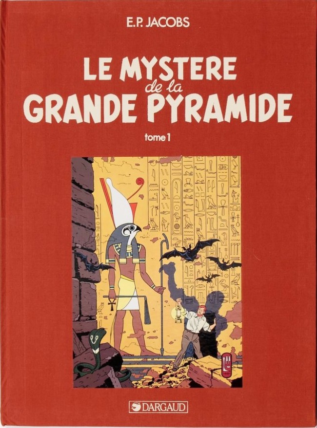 Couverture de l'album Blake et Mortimer Tome 3 Le Mystère de la Grande Pyramide - Tome 1