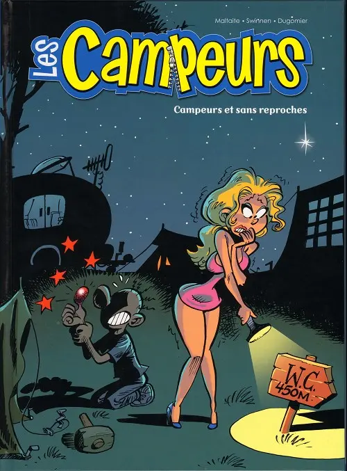 Couverture de l'album Les Campeurs Tome 4 Campeurs et sans reproches