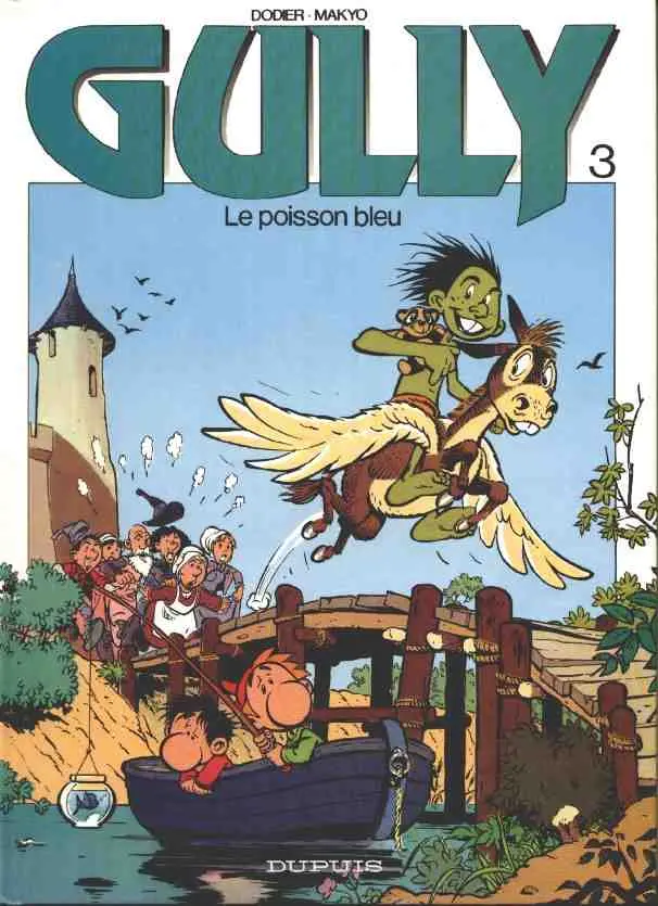 Couverture de l'album Gully Tome 3 Le poisson bleu