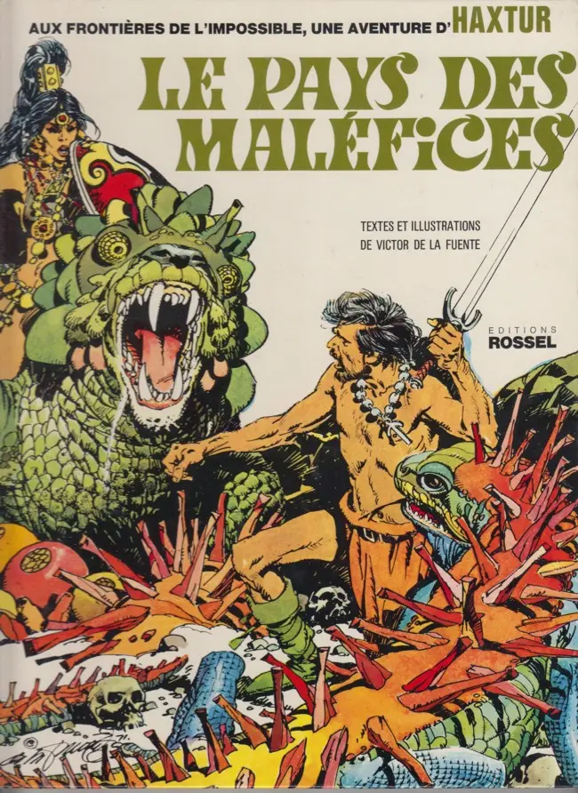 Couverture de l'album Haxtur Tome 2 Le pays des maléfices