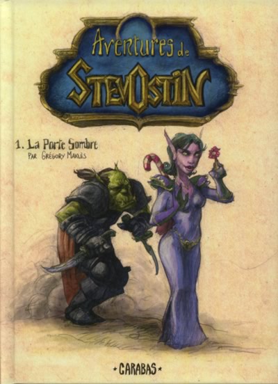 Couverture de l'album Aventures de Stevostin Tome 1 La porte sombre