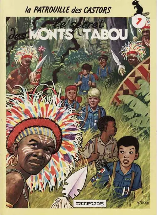 Couverture de l'album La Patrouille des Castors Tome 7 Le secret des Monts Tabou