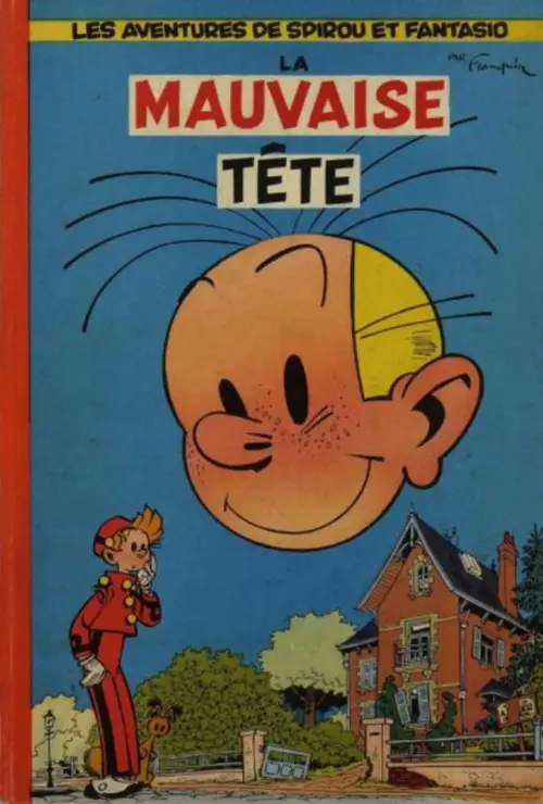 Couverture de l'album Spirou et Fantasio Tome 8 La mauvaise tête