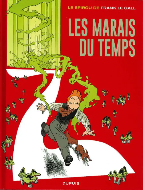 Couverture de l'album Spirou et Fantasio - Une aventure de... / Le Spirou de... Tome 2 Les Marais du temps
