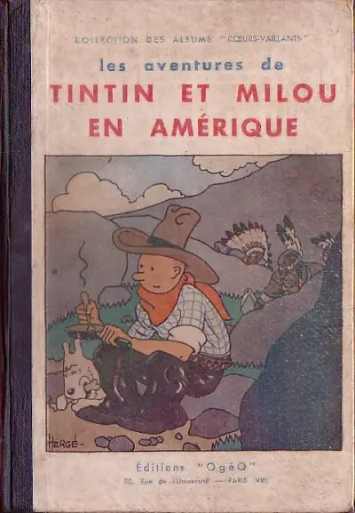 Couverture de l'album Tintin Tome 3 Tintin en Amérique
