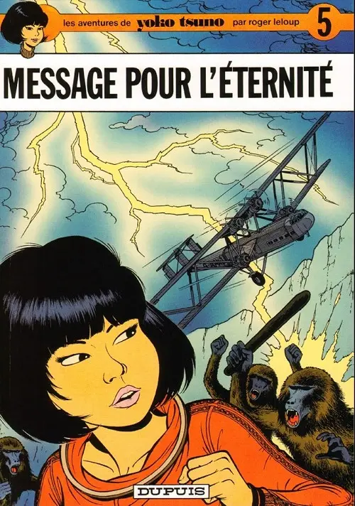 Couverture de l'album Yoko Tsuno Tome 5 Message pour l'éternité