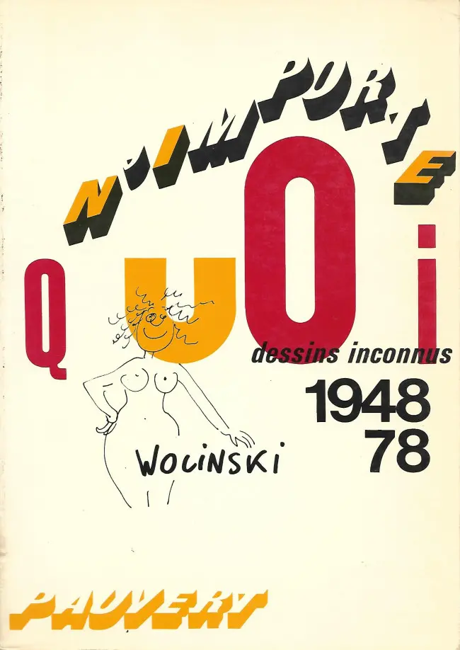 Couverture de l'album N'importe quoi Dessins inconnus 1948 78