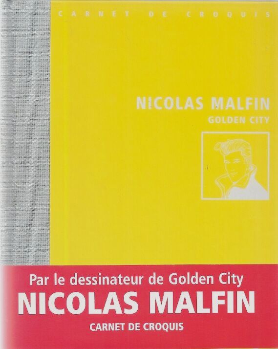 Couverture de l'album Golden City Carnet de croquis