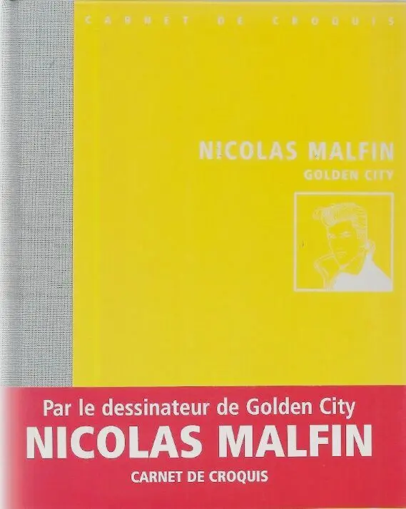 Couverture de l'album Golden City Carnet de croquis