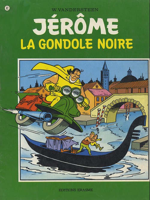 Couverture de l'album Jérôme Tome 62 La gondole noire
