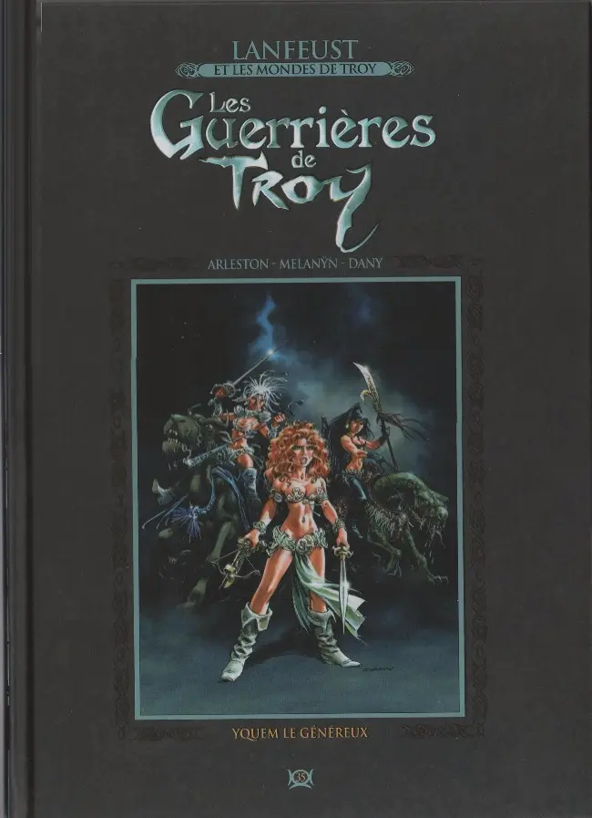 Couverture de l'album Lanfeust et les mondes de Troy Tome 35 Les Guerrières de Troy - Yquem le généreux