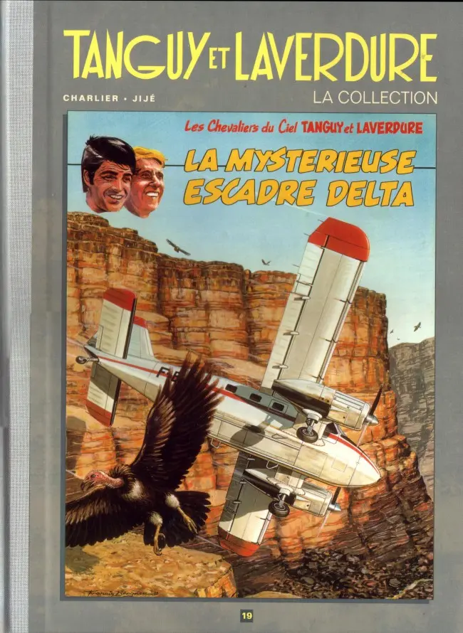 Couverture de l'album Tanguy et Laverdure - La Collection Tome 19 La mystérieuse escadre delta