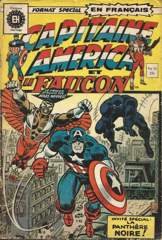 Couverture de l'album Capitaine America Tome 31 Evasion !