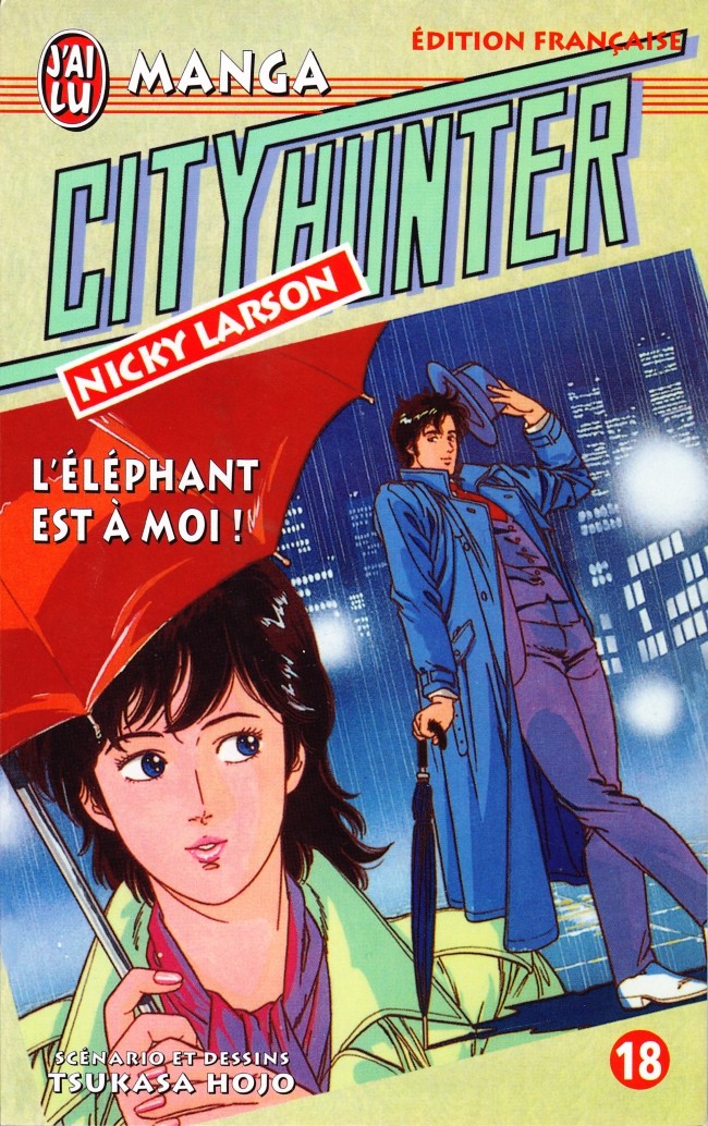 Couverture de l'album City Hunter - Nicky Larson 18 L'Éléphant est à moi !