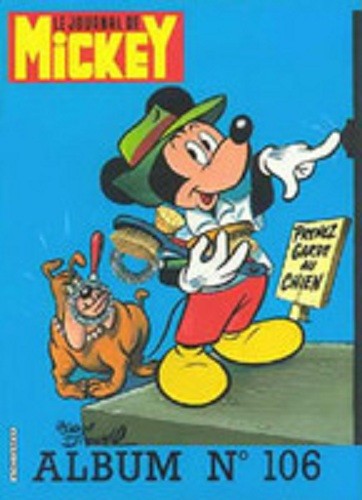 Couverture de l'album Le Journal de Mickey Album N° 106
