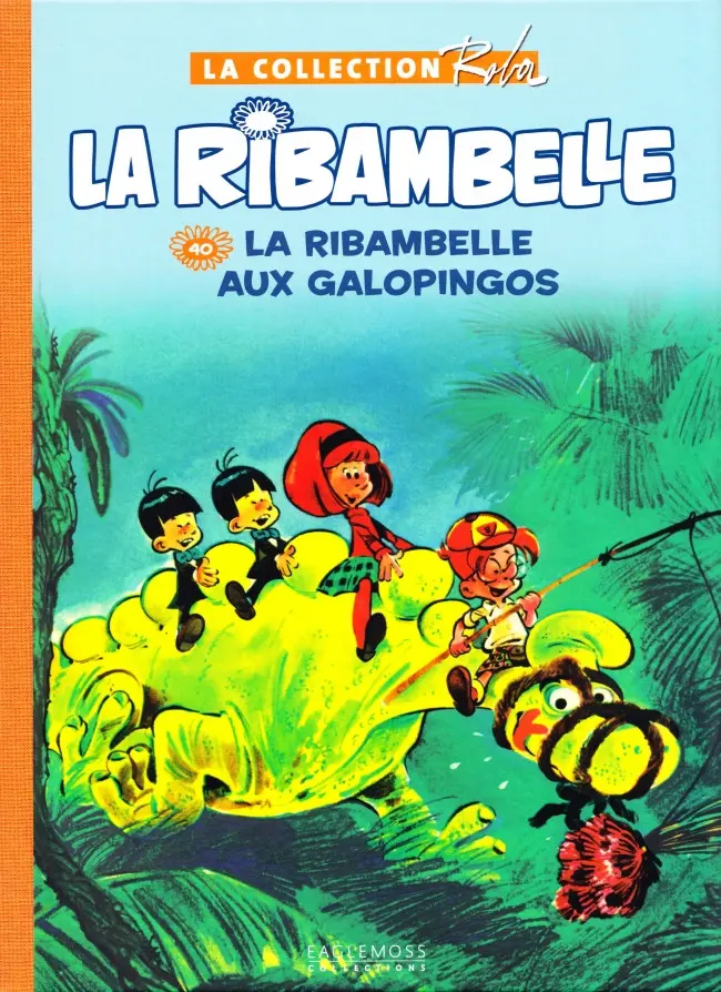 Couverture de l'album La Collection Roba Tome 40 La Ribambelle aux Galopingos