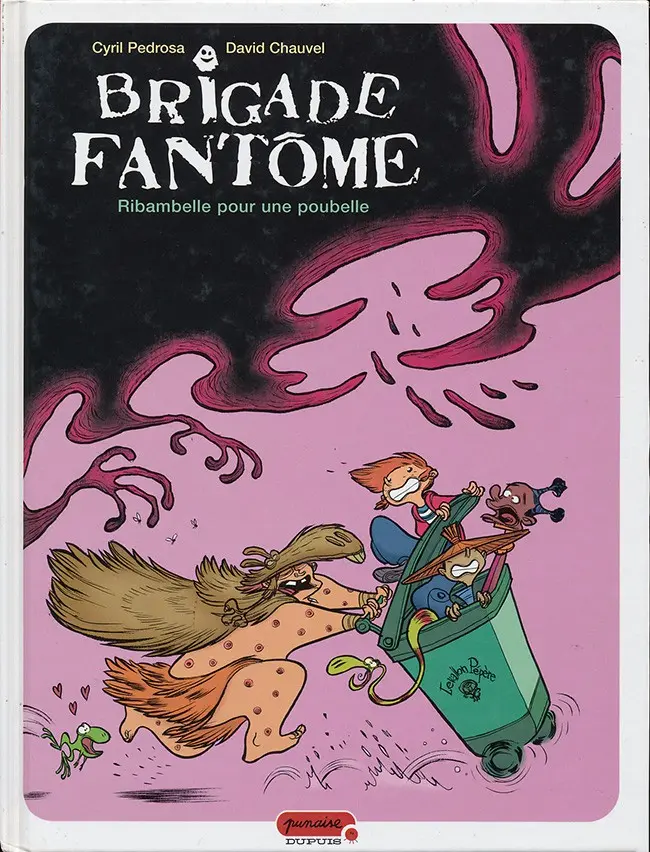 Couverture de l'album Brigade fantôme Tome 1 Ribambelle pour une poubelle
