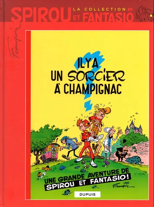 Couverture de l'album Spirou et Fantasio La collection Tome 20 Il y a un sorcier à Champignac