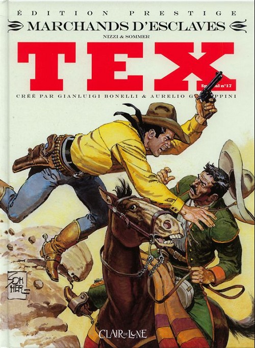 Couverture de l'album Tex (Spécial) Tome 17 Marchand d'esclaves