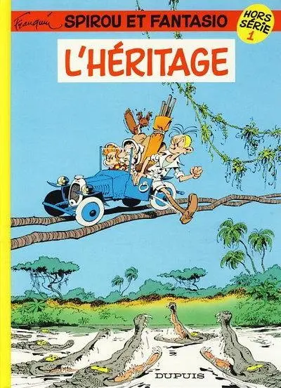 Couverture de l'album Spirou et Fantasio Hors-Série 1 L'héritage
