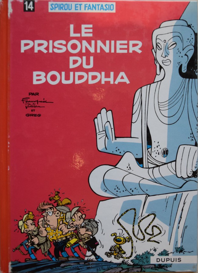 Couverture de l'album Spirou et Fantasio Tome 14 Le prisonnier du bouddha