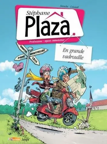 Couverture de l'album Stéphane Plaza - Profession : agent immobilier Tome 3 En grande vadrouille