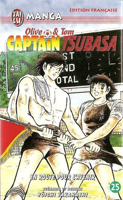 Couverture de l'album Captain Tsubasa Tome 25 En route pour l'avenir