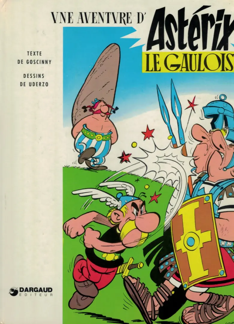 Couverture de l'album Astérix Tome 1 Astérix le gaulois