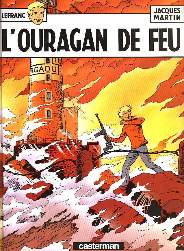 Couverture de l'album Lefranc Tome 2 L'ouragan de feu