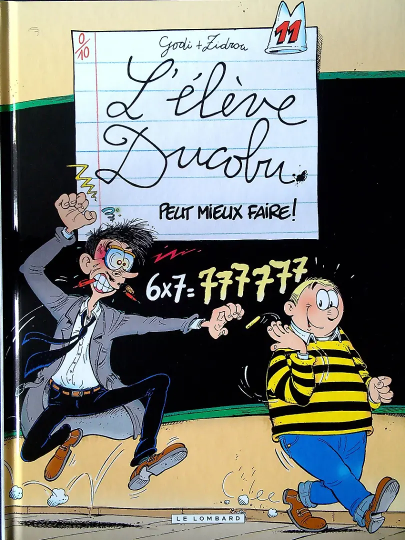Couverture de l'album L'Élève Ducobu Tome 11 Peut mieux faire!