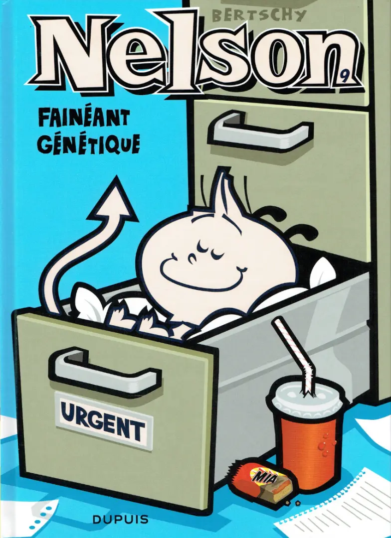 Couverture de l'album Nelson Tome 9 Fainéant génétique