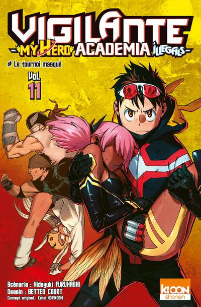 Couverture de l'album Vigilante - My Hero Academia Illegals Vol. 11 Le tournoi masqué