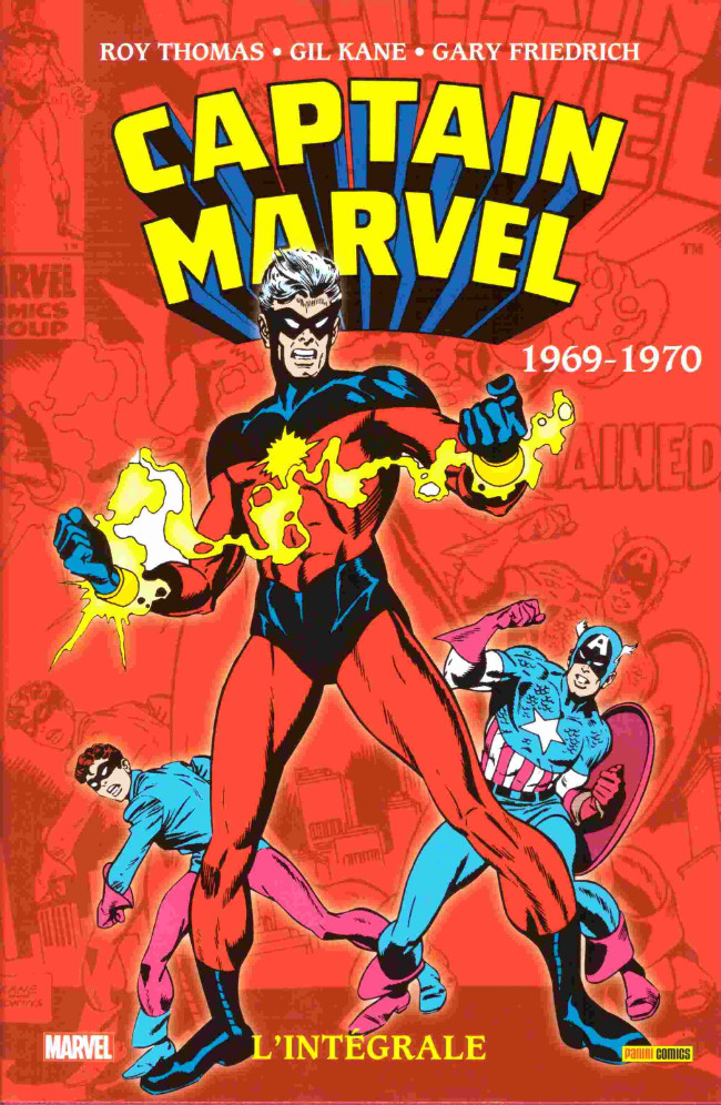 Couverture de l'album Captain Marvel - L'intégrale Tome 2 1969-1970