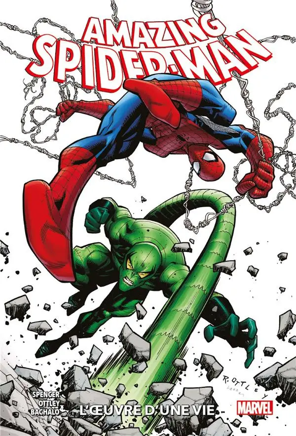 Couverture de l'album Amazing Spider-Man Tome 3 L'Œuvre d'une vie