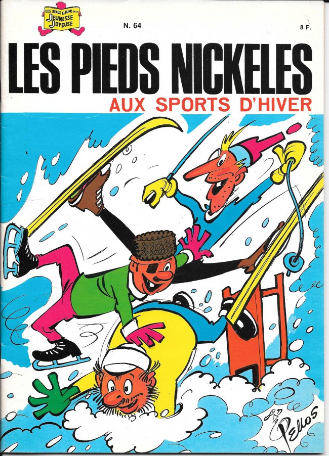 Couverture de l'album Les Pieds Nickelés Tome 64 Les Pieds Nickelés aux sports d'hiver