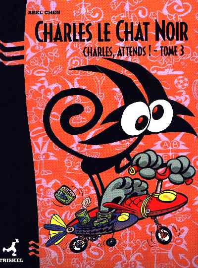 Couverture de l'album Charles le chat noir Tome 3 Charles, attends!