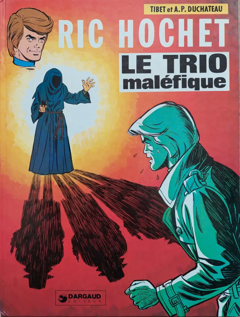 Couverture de l'album Ric Hochet Tome 21 Le trio maléfique