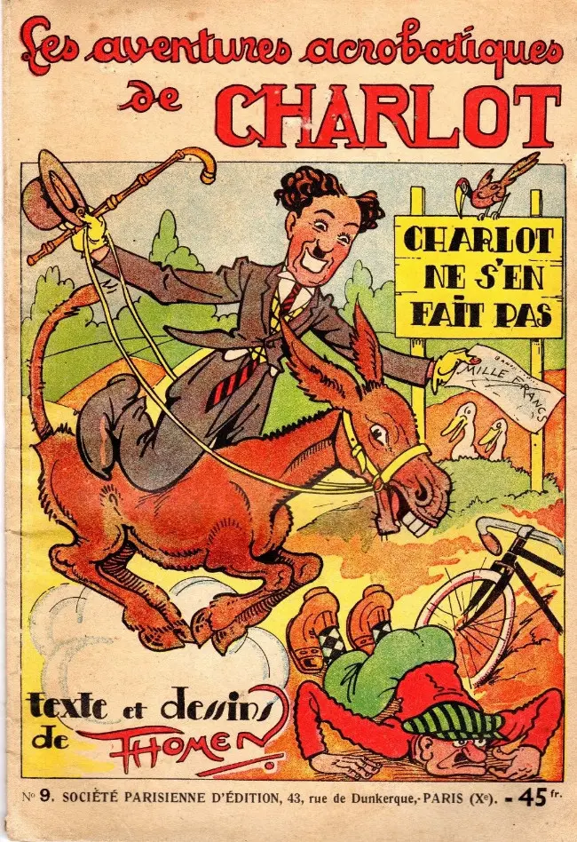 Couverture de l'album Charlot 1ère Série - SPE Tome 9 Charlot ne s'en fait pas