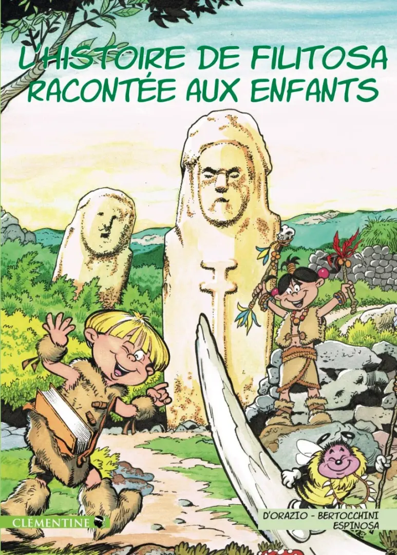 Couverture de l'album L'histoire de Filitosa racontée aux enfants