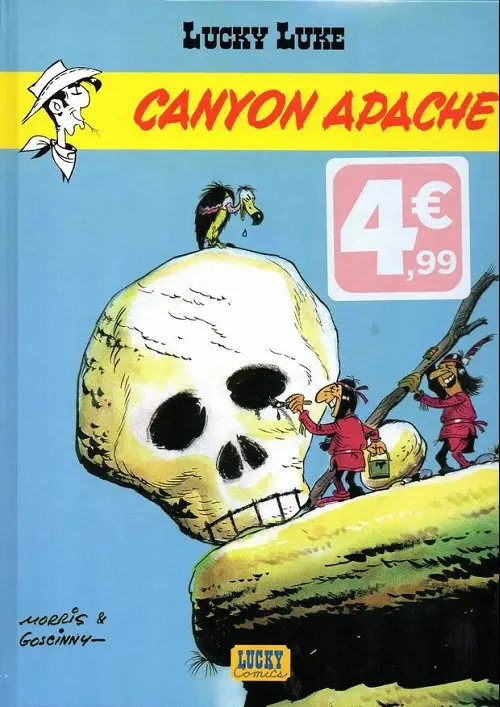 Couverture de l'album Lucky Luke Tome 37 Canyon Apache
