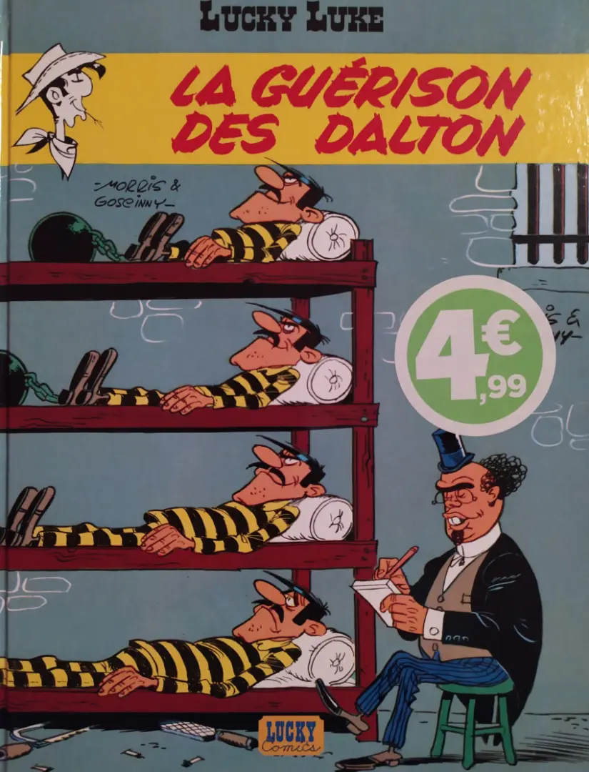 Couverture de l'album Lucky Luke Tome 44 La Guérison des Dalton