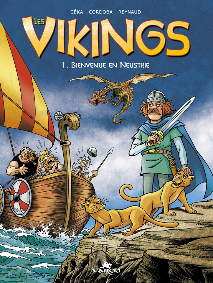 Couverture de l'album Vikings 1 Bienvenue en Neustrie